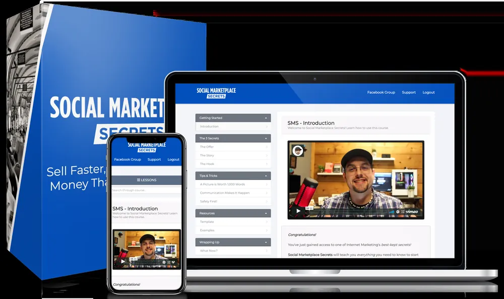 Social Marketplace Secrets digital bundle